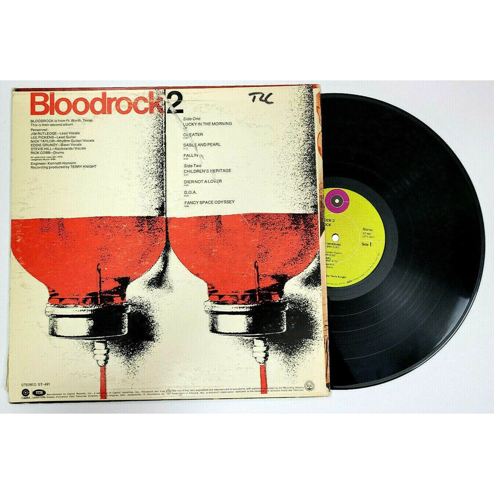 BLOODROCK - BLOODROCK 2‎ - ROCK LP - Picture 2 of 2